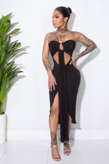 CUD DRESS BLACK