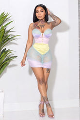 BLOCK DRESS