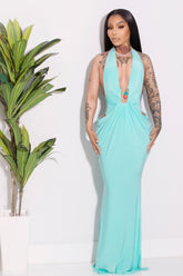 AMIKA BLUE DRESS