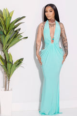 AMIKA BLUE DRESS