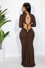 LYON BROWN DRESS