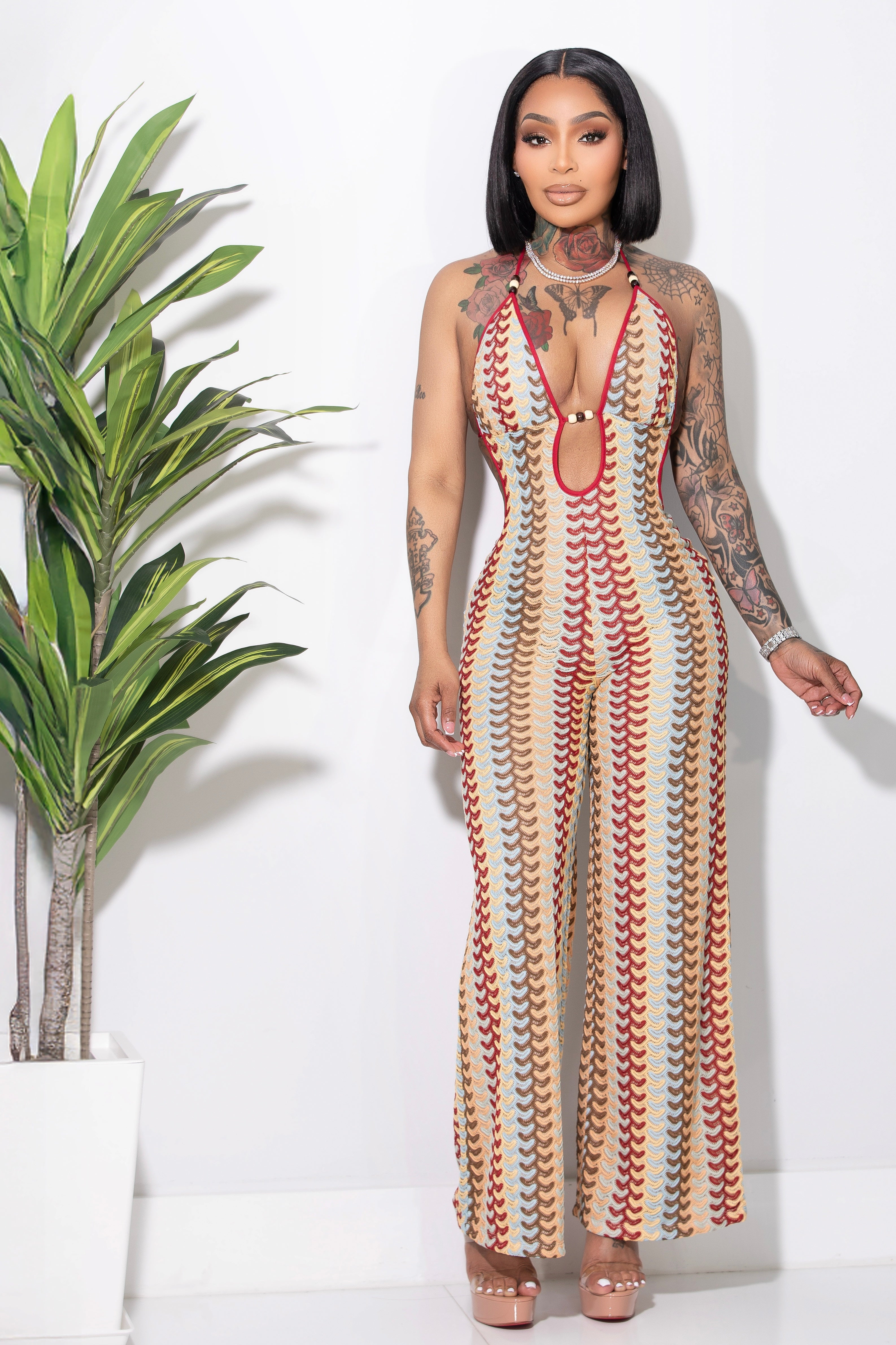 SWIRL JUMPSUIT