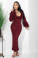 WINE DRESS