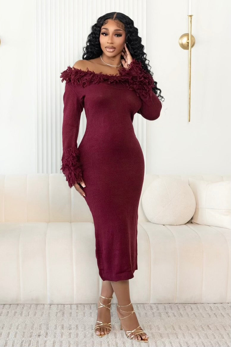 WINE DRESS