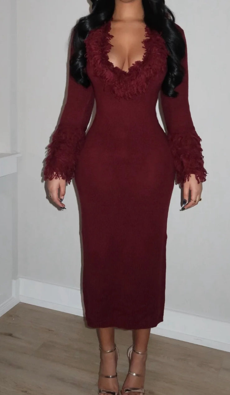 WINE DRESS