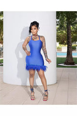 ELLE BLUE CUSTOM DRESS